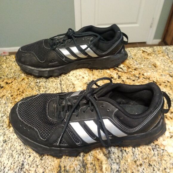 Adidas Men's Cloudfoam Black Trail Running Sneakers Shoes Size 8.5 HWA-1Y3001 - Picture 4 of 12